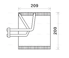 Comprar Evaporador de aire acondicionado Chevrolet Lacetti J200 a bajo precio