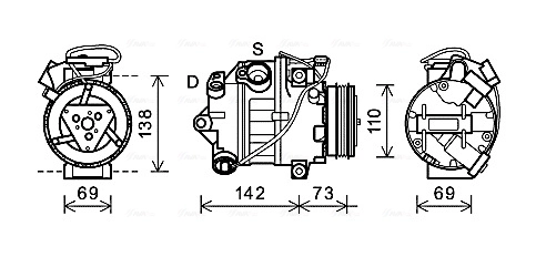 BWAK452 AVA