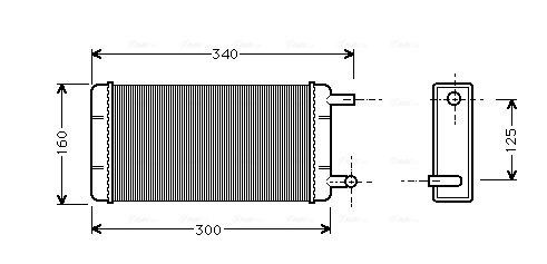 Calefactor para Mercedes Bus 207-310  (601)