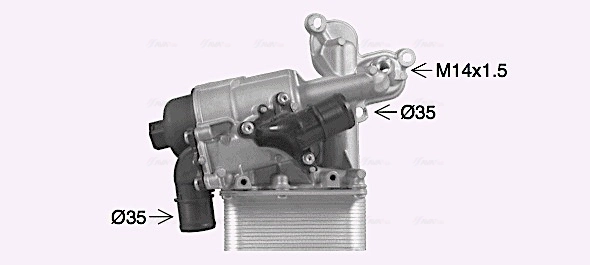 RT3631H AVA Portafiltro de aceite