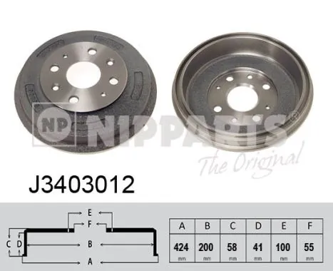 Tambor de freno trasero Mazda 323 II hatchback comprar en España