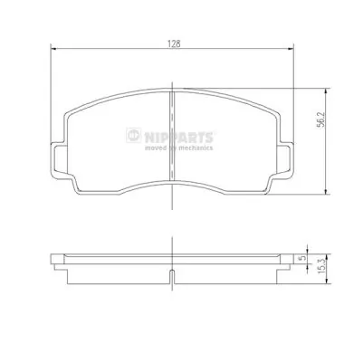 Comprar MB150673 Mitsubishi Pastillas delanteras de freno