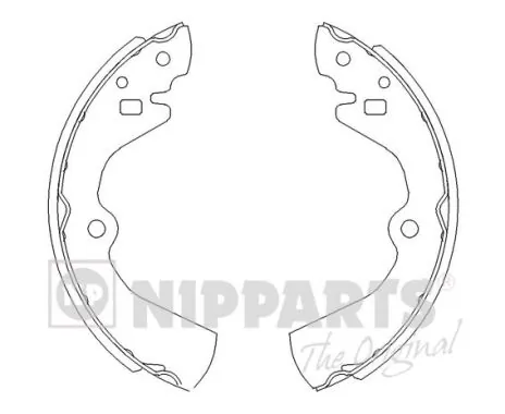 Comprar Zapatas de freno de tambor traseras Hyundai Sonata II Y-2 a bajo precio