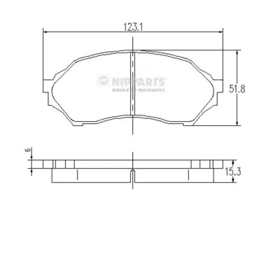 Comprar BJYD3323Z Hyundai/Kia Pastillas delanteras de freno