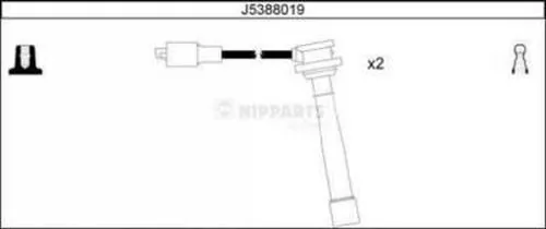Cables de bujías 3370580G00 VAG