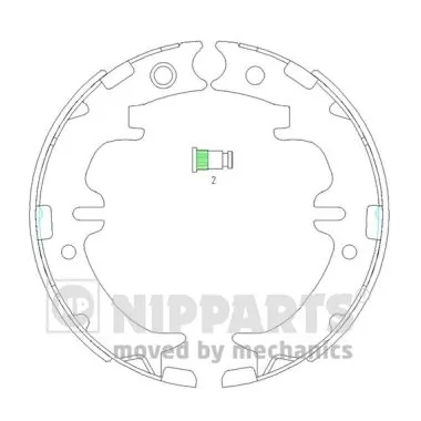 Comprar Zapatas de freno de mano Toyota RAV4 II XA2