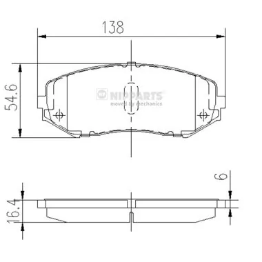 Pastillas freno delanteras Toyota 5520065J11 precio, desde 26,50 EUR