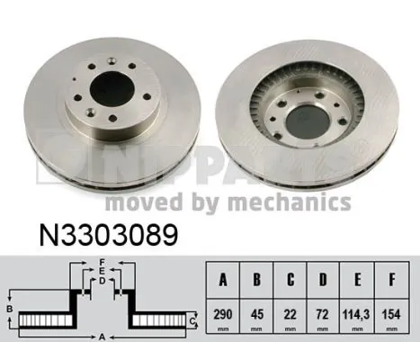 Comprar 192384 Maxgear Freno de disco delantero