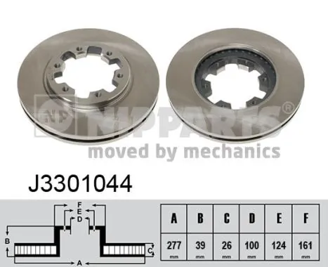 Discos para Nissan Terrano I WD21