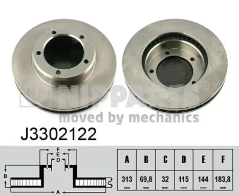 Comprar Disco de freno Toyota Land Cruiser 100 J10