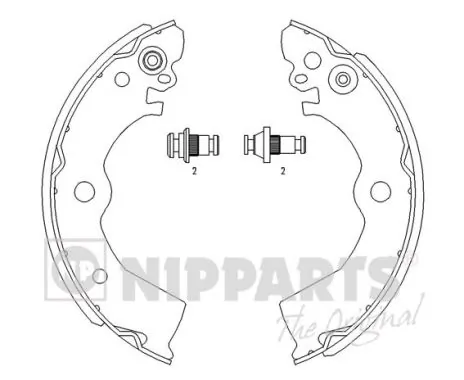 Comprar 4406050Y25 Toyota Zapatas de freno