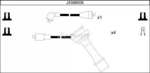 Juego de cables de bujias Suzuki Grand Vitara SUV (FT, HT) (1998 - 2005) precio, desde 38,61 EUR