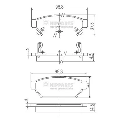 Pastillas traseras de freno Proton D6078 precio, desde 14,79 EUR