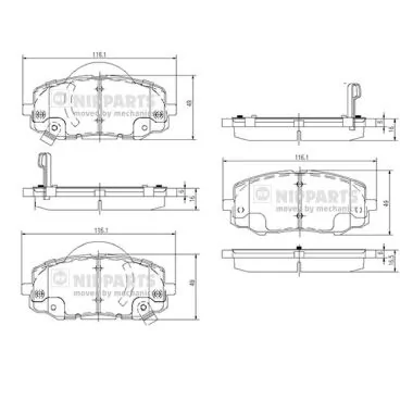 Comprar Pastillas de freno KIA Picanto I BA