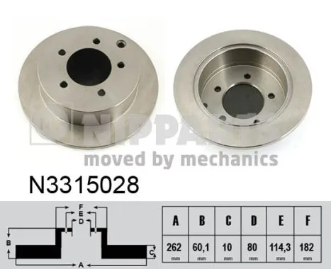 Comprar MN116332 VAG Disco de freno trasero