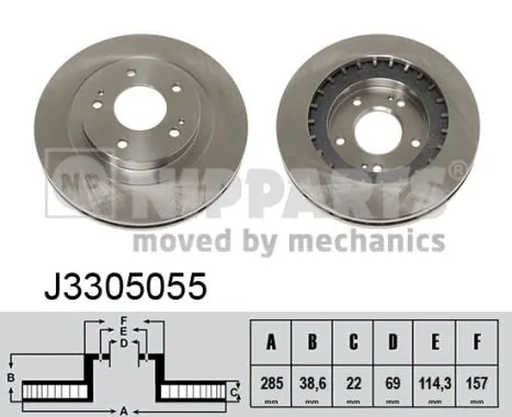 Discos para SsangYong Korando  