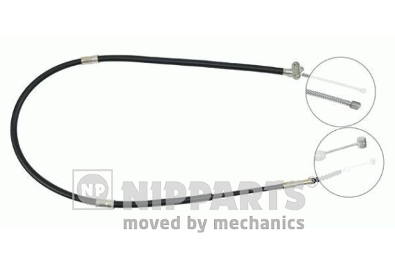 Cable de freno de mano trasero derecho para Toyota Corolla E10