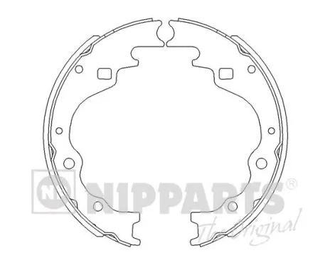 Zapatas de freno de tambor traseras Hyundai/Kia 0K7102638ZA precio, desde 41,29 EUR