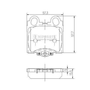 Comprar Pastillas de freno traseras Lexus IS  E1
