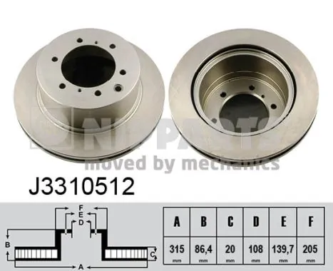 J3310512 Nipparts