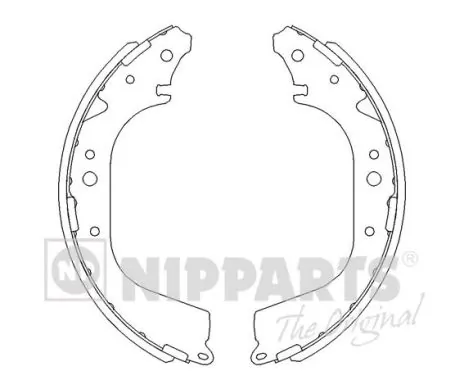  Zapatas de freno Nissan Patrol 