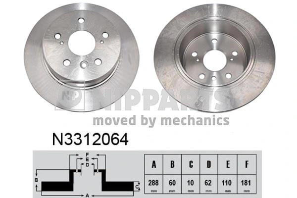 Frenos traseros Lexus RX 300