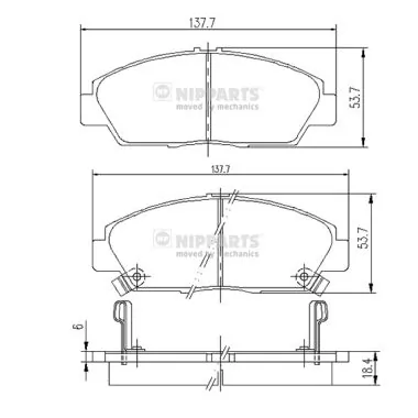 Pastillas freno delanteras Japan Cars C14030 precio, desde 24,24 EUR