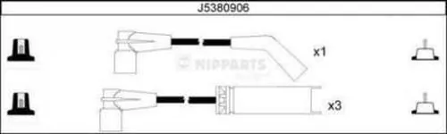 Juego de cables de bujias Chevrolet Aveo I hatchback (T200) (2003 - 2008) precio, desde 25,98 EUR