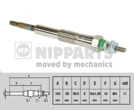 DP63 NGK Bujías de calentamiento