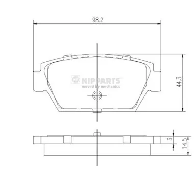 Comprar Pastillas de freno traseras Mitsubishi Galant VI E3A