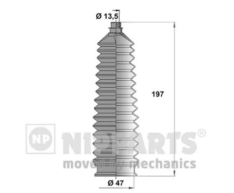 Guardapolvo de dirección Japan Cars I60305OEM precio, desde 7,39 EUR