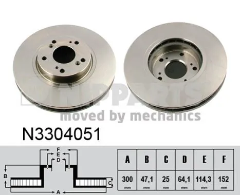 Discos para Honda Accord VII CL, CM