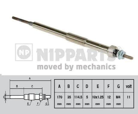 Bujías incandescentes Mitsubishi Canter VII camión plataforma/chasis (FB7, FB8, FE7, FE8) (2001 - 2026) precio, desde 38,03 EUR