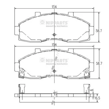 Pastillas freno delanteras Hyundai/Kia 0K72G3328Z precio, desde 29,19 EUR