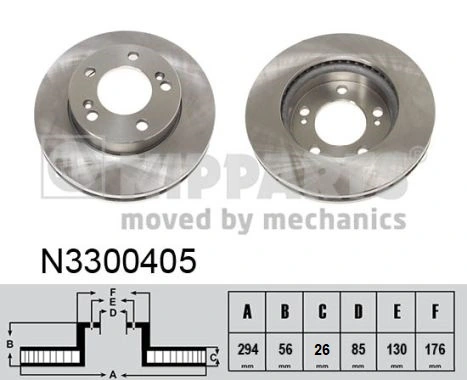 Comprar 4144109100 Hyundai/Kia Freno de disco delantero