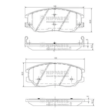 Pastillas freno delanteras SsangYong Rodius monovolumen (2004 - 2026) precio, desde 38,19 EUR