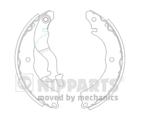 Precio del repuesto Zapatas de freno traseras QQ6  hatchback