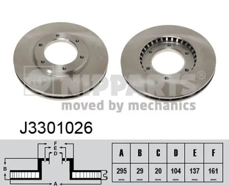 Discos para Nissan Patrol  Y60