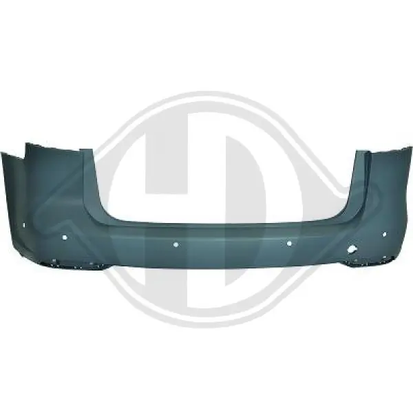 Paragolpes trasero para Volkswagen Touran II (1T3)