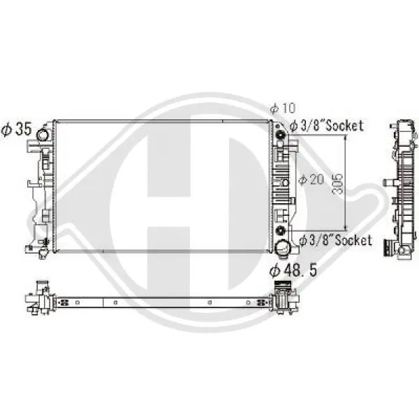 DCM3908 Diederichs