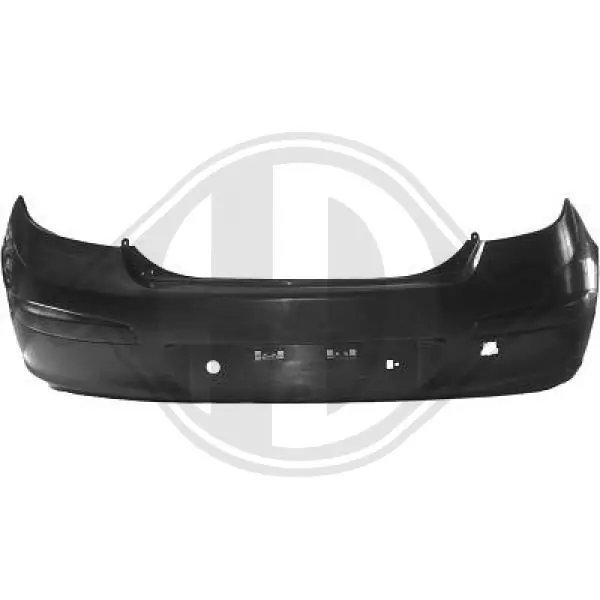 Parachoques trasero 401596 Polcar