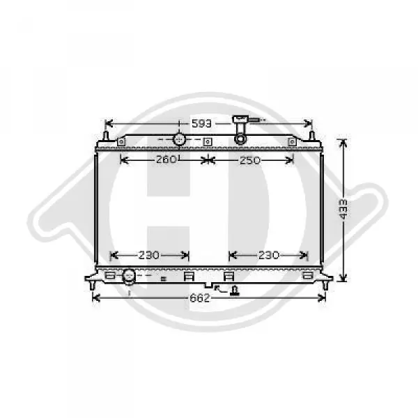 Refrigeración del motor KIA Rio II (2005-2011)