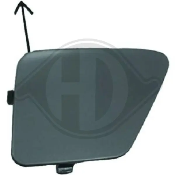 Cobertura de parachoques, enganche de remolque, delantera  Ford C-Max  (2007-2010)