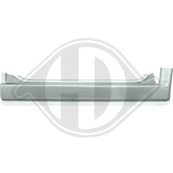Umbral de puerta, derecha para Volkswagen Transporter 70B, 70C, 7DB, 7DK, 70J, 70K, 7DC, 7DJ