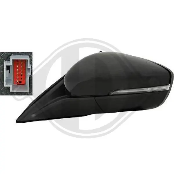 Espejo de retrovisor izquierdo para Ford Focus HN