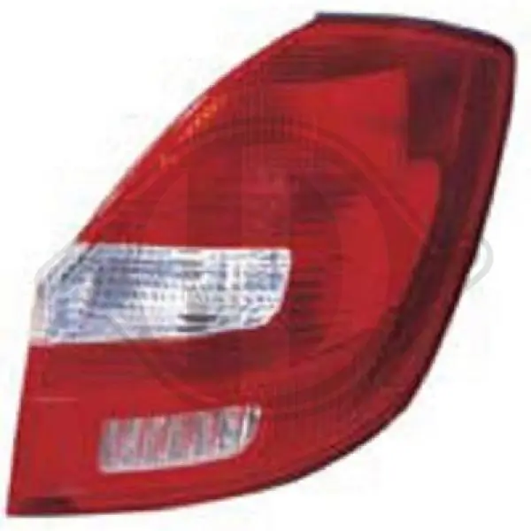 Piloto trasero derecho para Skoda Fabia II 5J2, 542, 572, 582