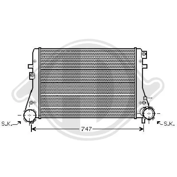 Enfriador de aire de admisión Volkswagen Golf V hatchback comprar en España