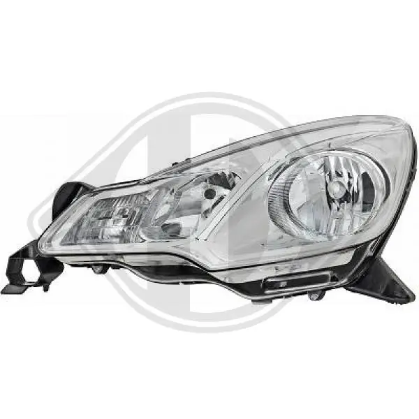 Faros delanteros para Citroen C3 II (A51)