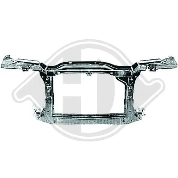 Soporte de radiador completo (panel de montaje para foco) BMW 3 (1982-1992)