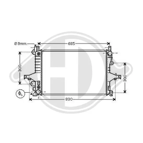 DCM3506 Diederichs